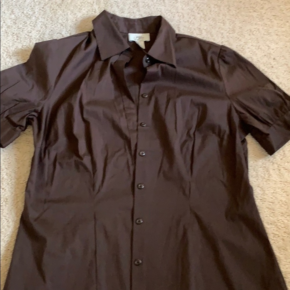 Button up short sleeve too